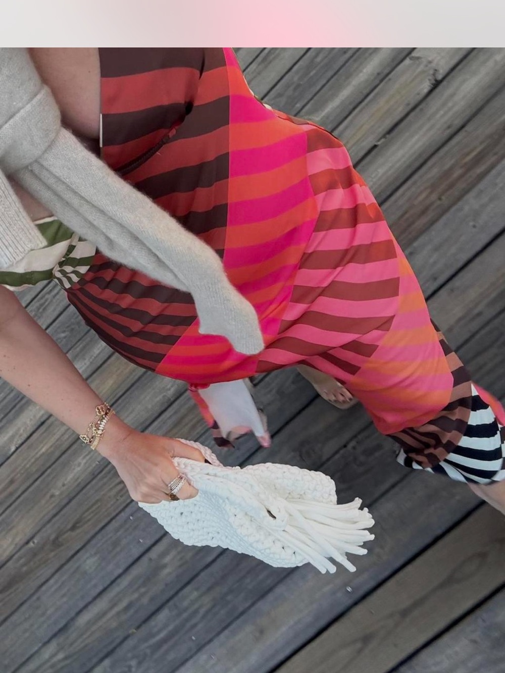 HUTCH STRIPED DRESS - Picture 2 of 5